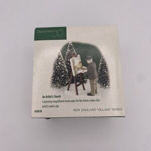 Department 56 An Artists Touch Painter Christmas New England Village